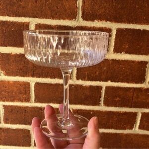 NWT Set of 2 Nespresso x Fusalp Limited Edition Martini Glasses